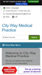 Mobile Screenshot of citywaymedicalpractice.co.uk